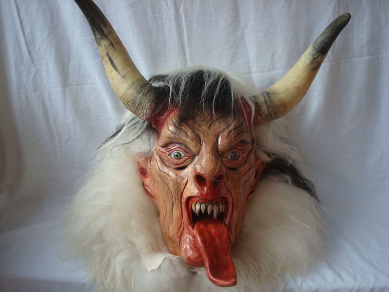 Holzmaske/Krampus/Percht